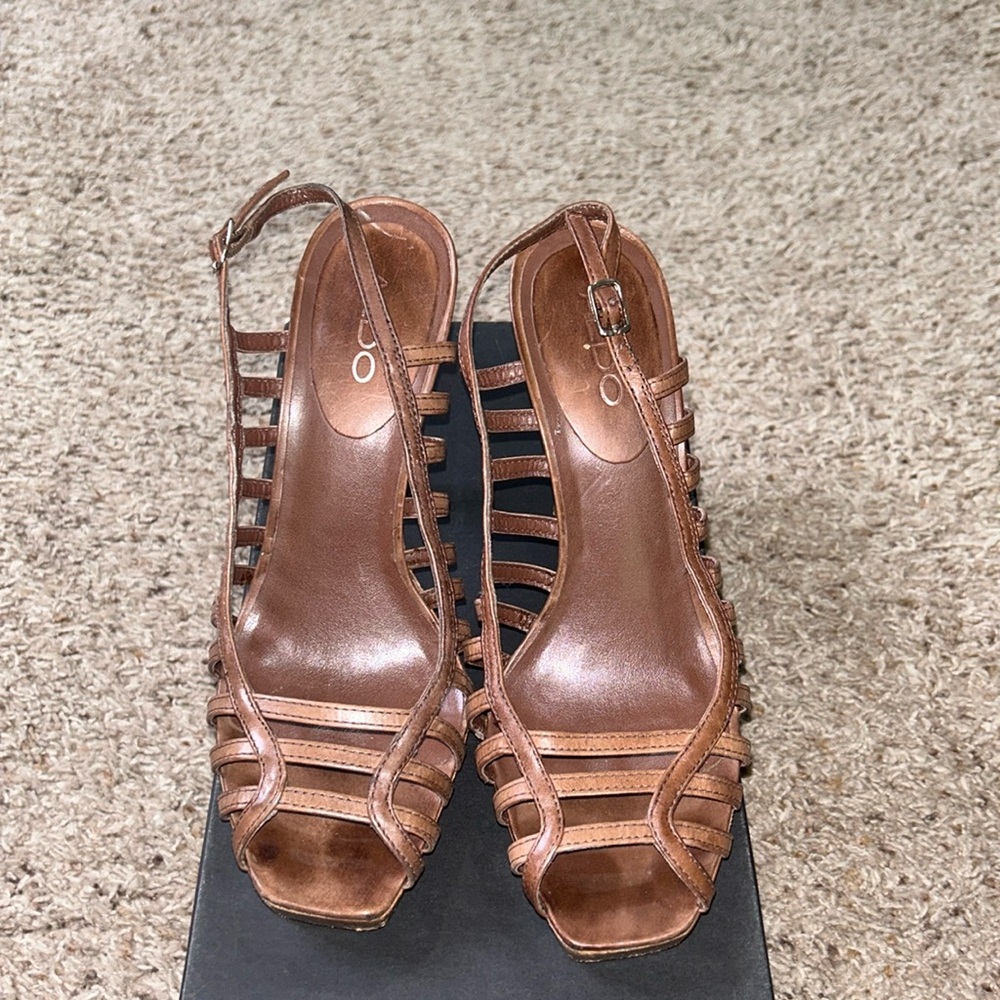 Brown heels